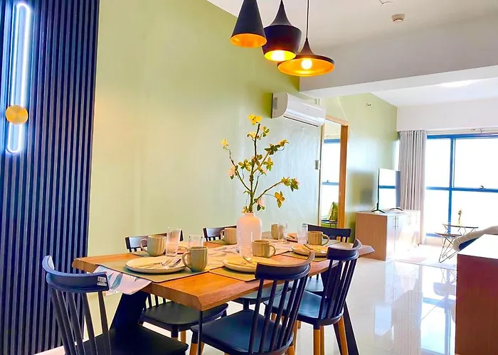 3brfamilyrm Across Us Embassy Mnl Grand Riviera Near Moa 10pax Appart hôtel *