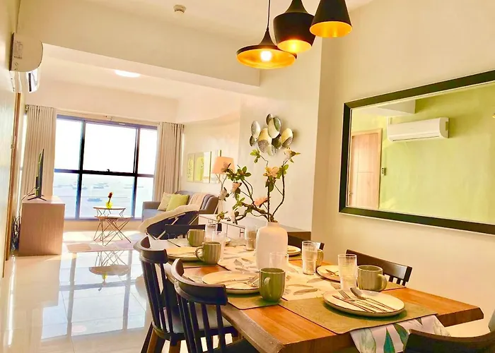 Appart hôtel 3brfamilyrm Across Us Embassy Mnl Grand Riviera Near Moa 10pax Manille